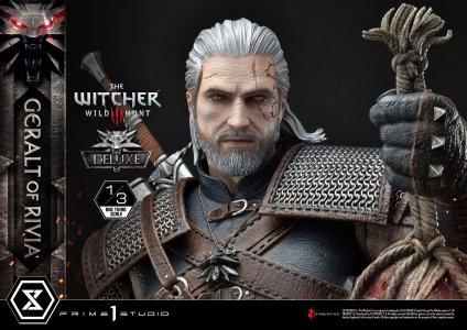 Geralt von Riva Deluxe Statue - Witcher 3