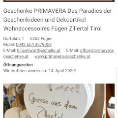 Primavera - Das Paradies der Geschenke